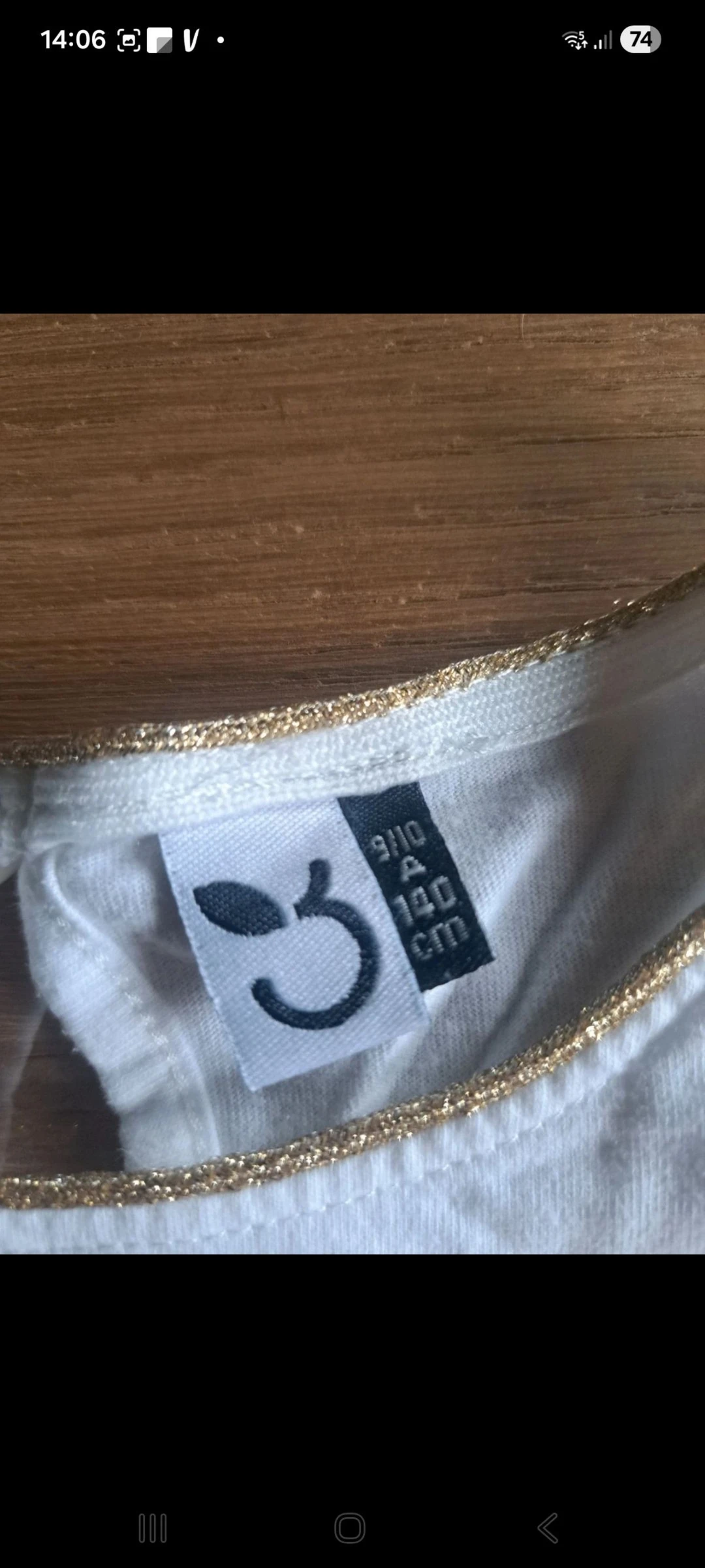 T-shirt compagnie des petits 9/10 jaar – photo 4